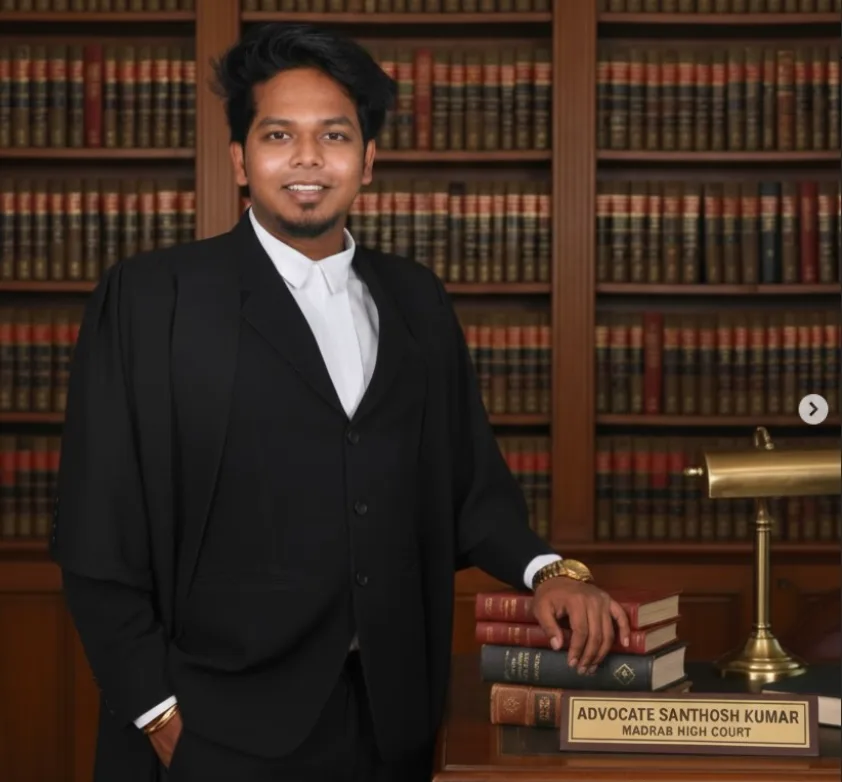 Portrait of Santhosh, Senior Advocate at King of Kingdoms Law Association